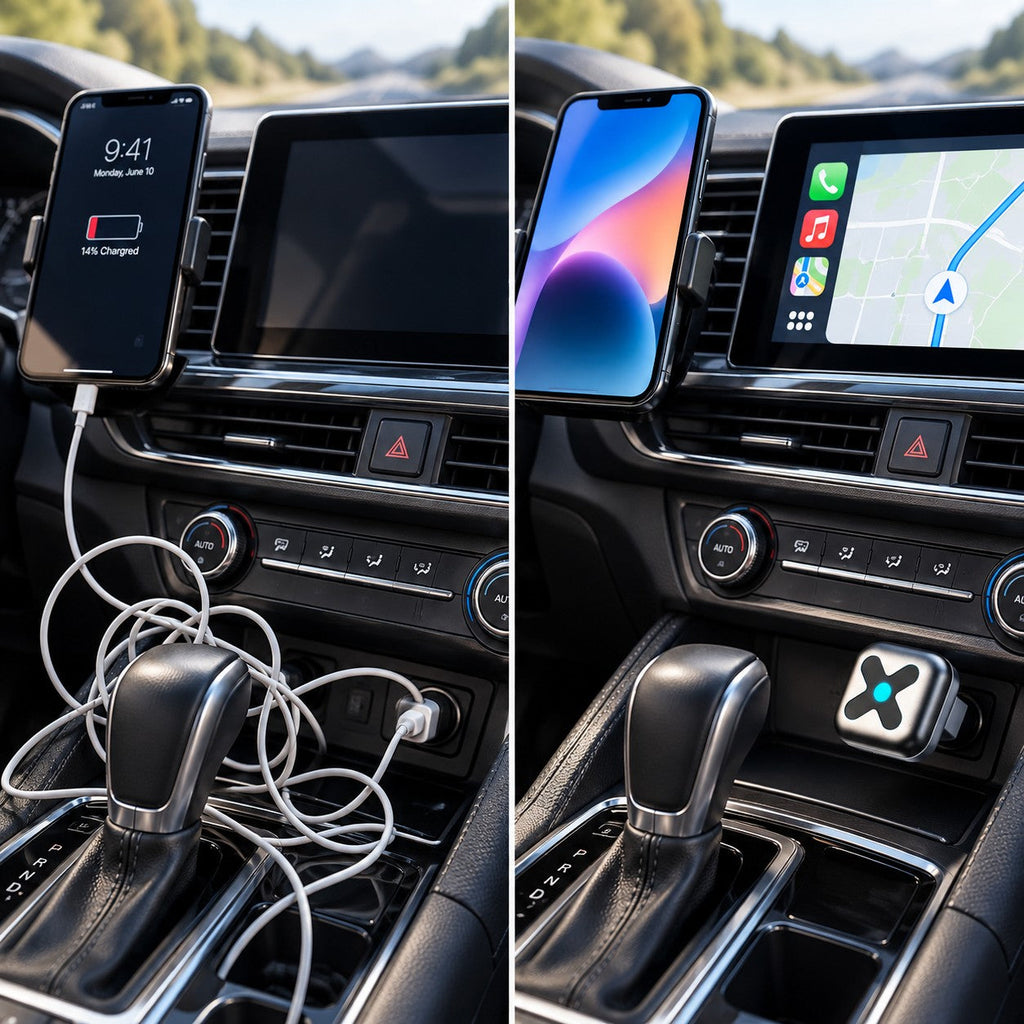 Auto sa kablom pre i bez kablova sa M5 adapterom
